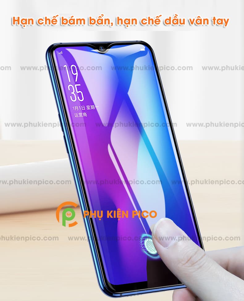 Kính cường lực Oppo A7 full viền độ cứng 9H - 2