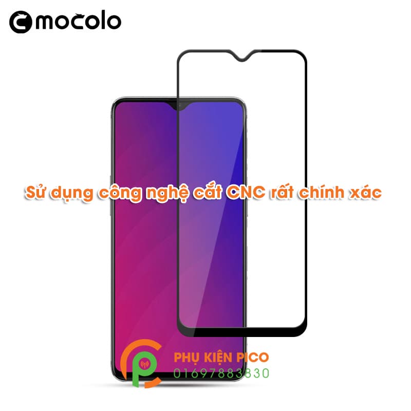 kính cường lực Oppo F9 full viền chính hãng Mocolo - 7