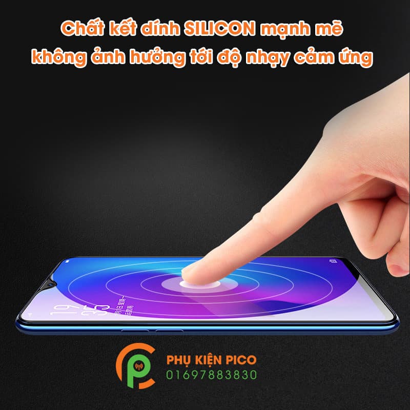 Kính cường lực Oppo R17 full viền đen siêu cứng - 5