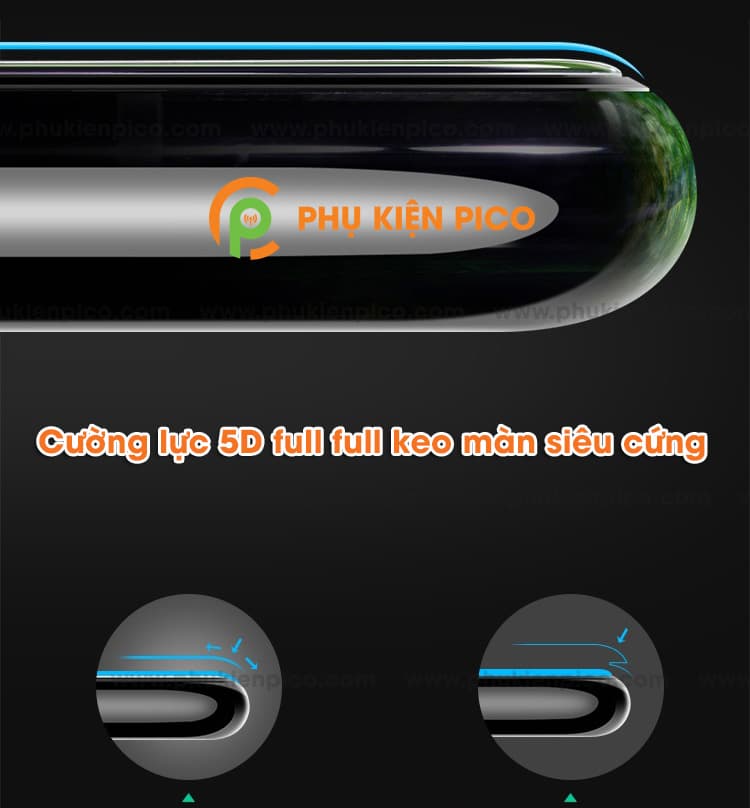 Kính cường lực Oppo R17 full viền đen siêu cứng - 10