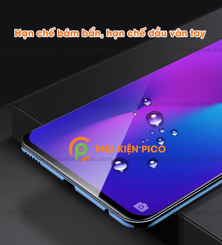 Cường lực Oppo R17 pro full viền đen siêu cứng - 2