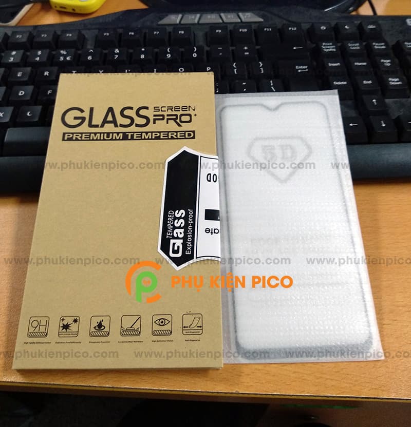 Cường lực Oppo R17 pro full viền đen siêu cứng - 5