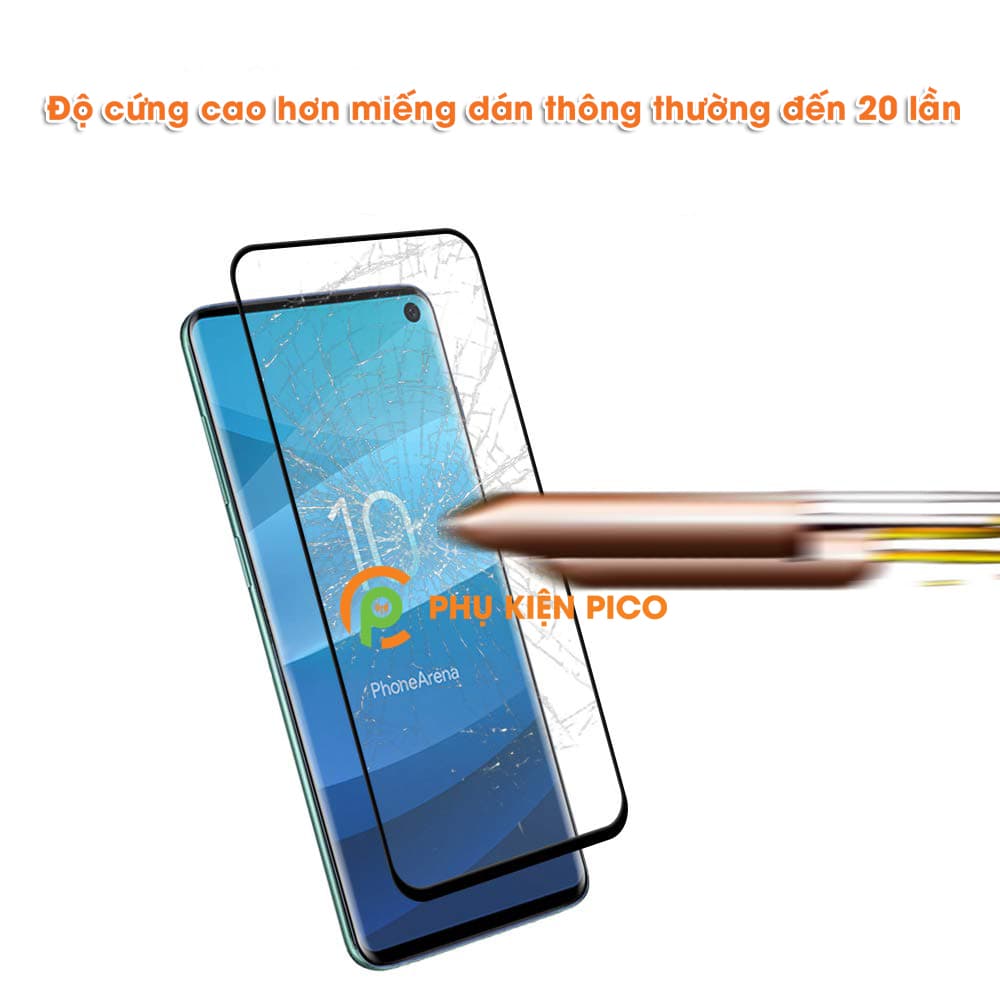 Kính cường lực Samsung Galaxy S10 full keo màn hình - 4
