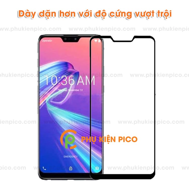 Cường lực Asus Zenfone Max Pro M2 full viền siêu cứng - 3