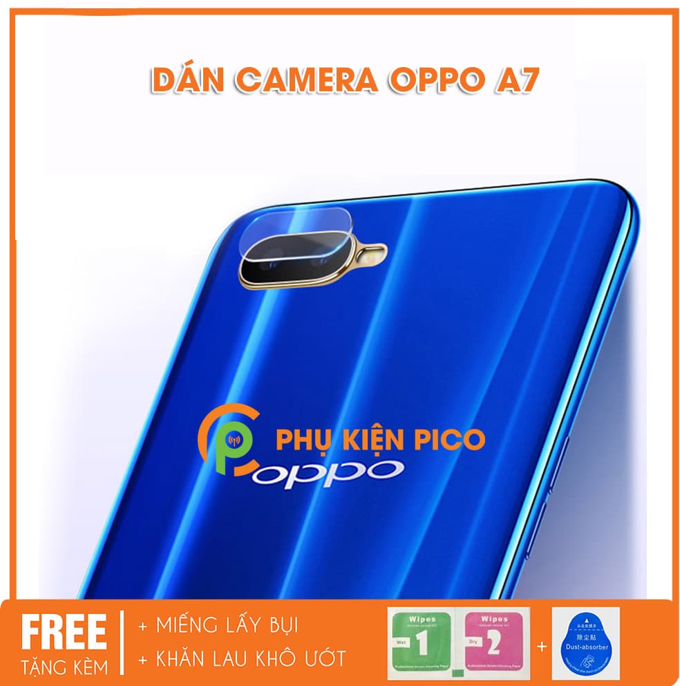 Dán camera Oppo A7 2018 chống xước bảo vệ camera