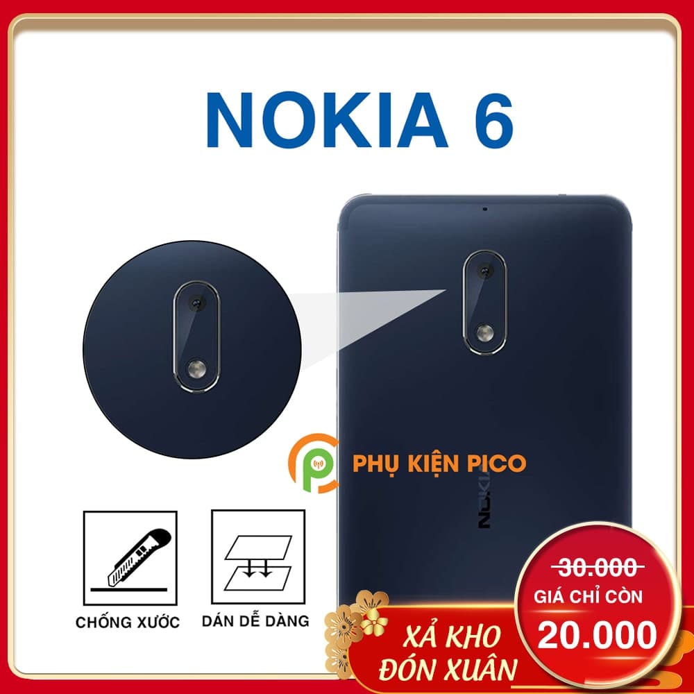 Miếng dán bảo vệ camera Nokia 6 chống xước tối ưu