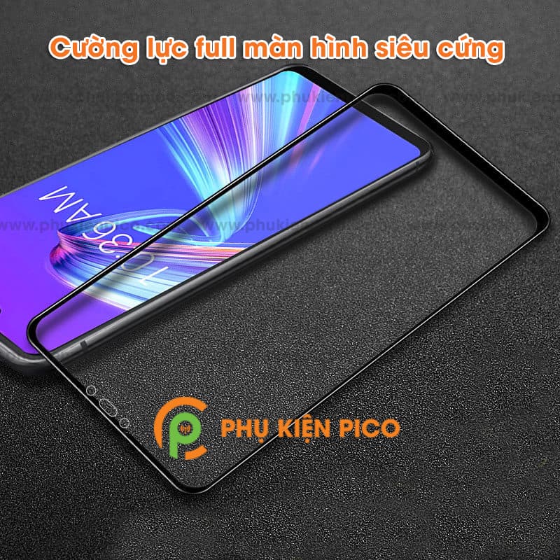 Cường lực Asus Zenfone Max M2 2018 full viền độ cứng 9H - 5