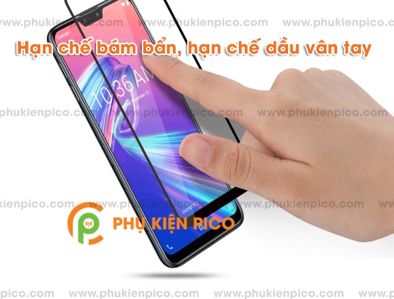 Cường lực Asus Zenfone Max M2 2018 full viền độ cứng 9H - 2