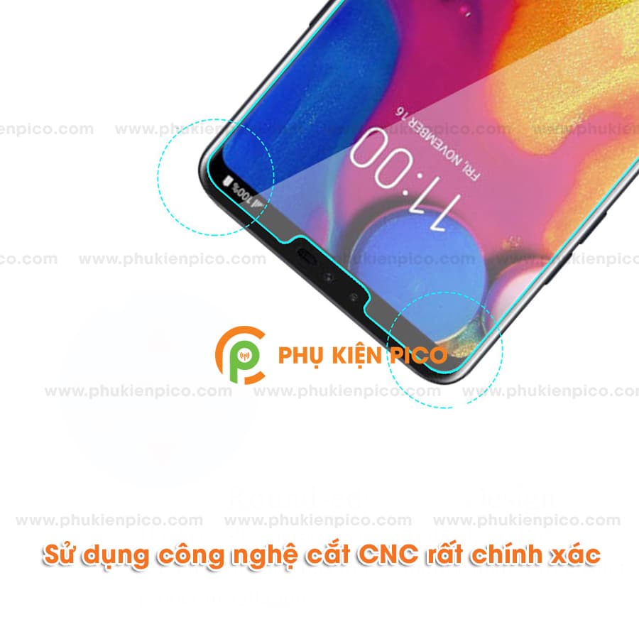 Kính cường lực LG V40 2018 full keo siêu cứng - 6