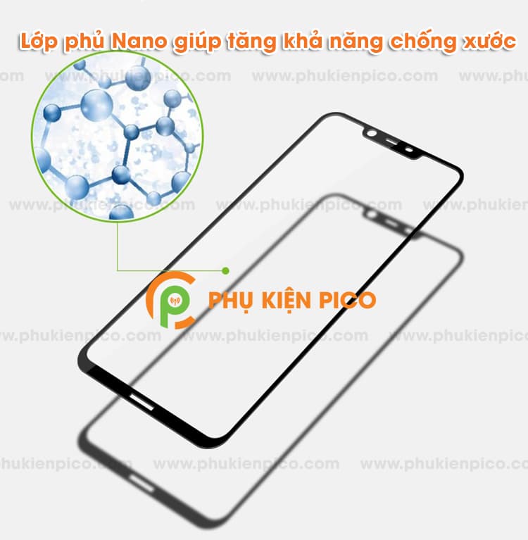 Kính cường lực Nokia 8.1 full viền độ cứng 9h - 4