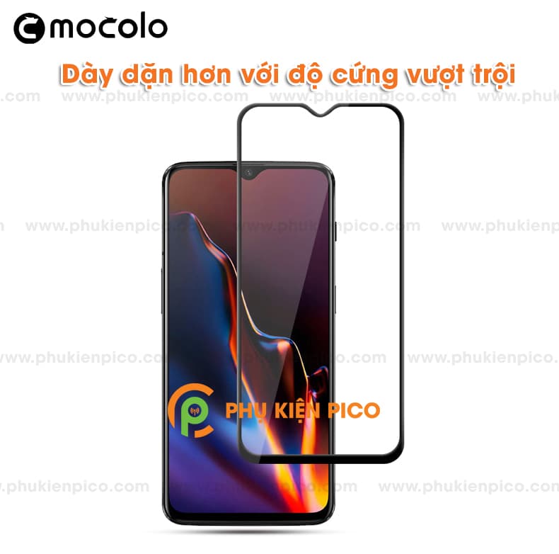 Kính cường lực Oneplus6T 2018 full viền chính hãng Mocolo - 6