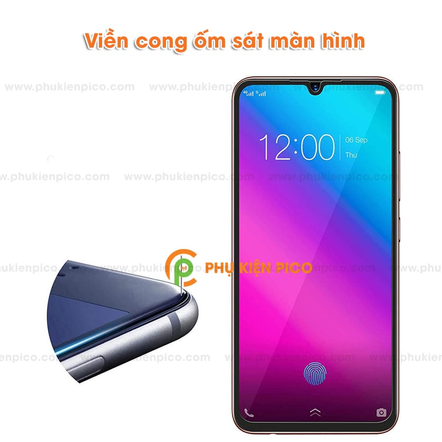 Kính cường lực Vivo V11 Pro 2018 full viền độ cứng 9H hãng AG - 6