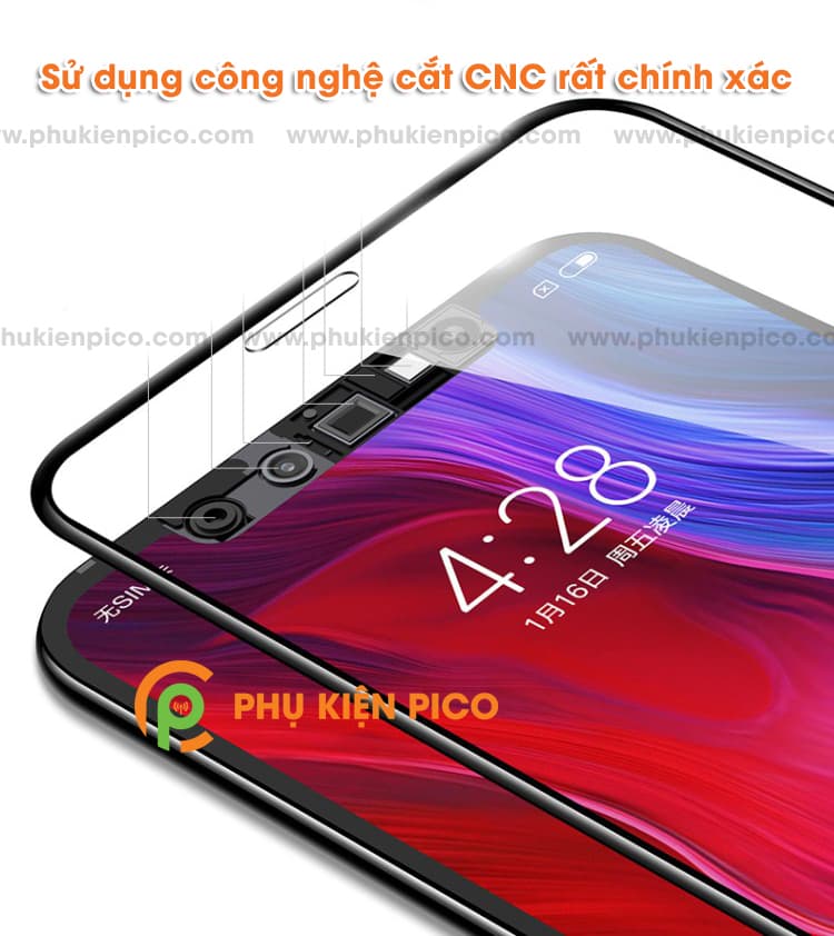 Kính cường lực Xiaomi Mi 8 Pro 2018 full viền độ cứng 9H - 3