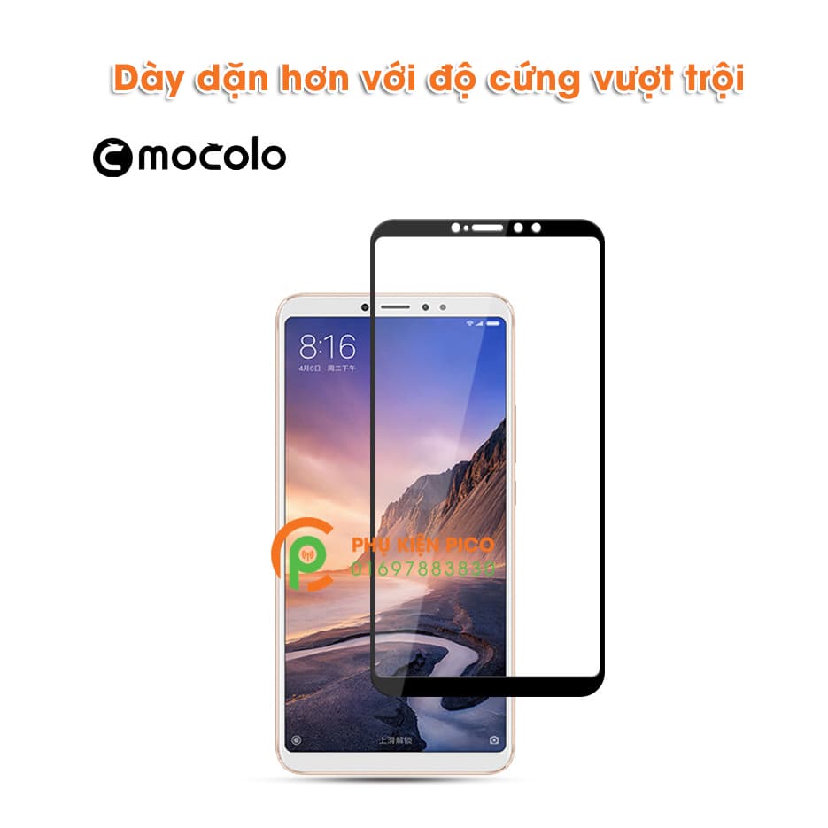 Kính cường lực Xiaomi Mi Max 3 full viền chính hãng Mocolo - 4