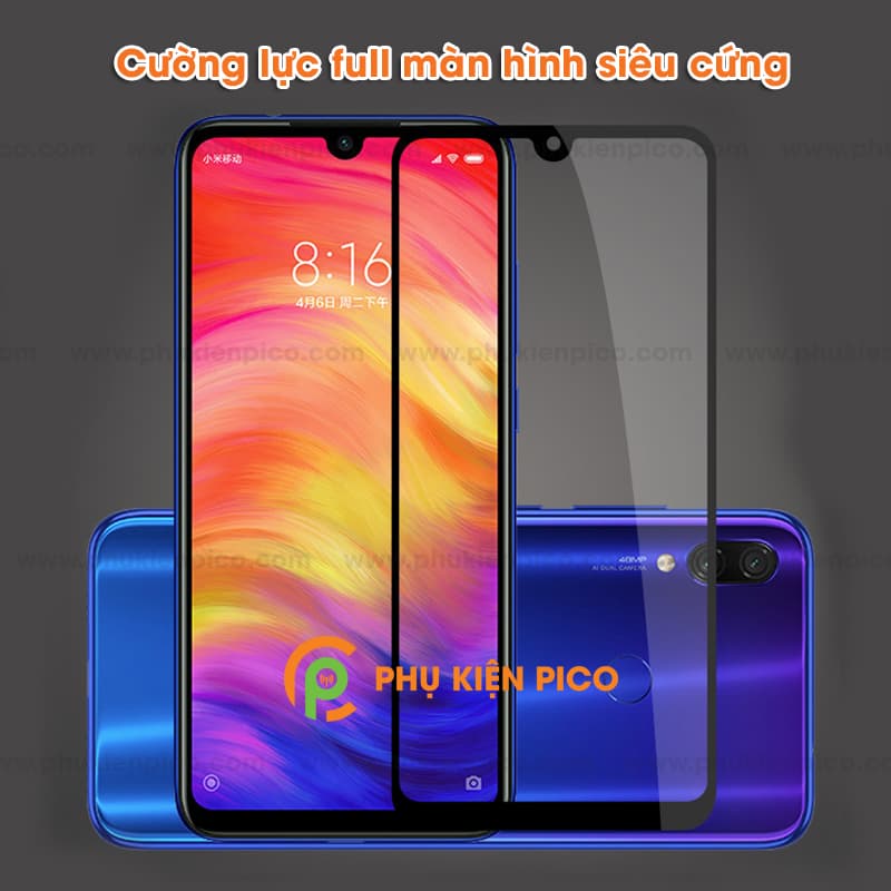 Kính cường lực Xiaomi Redmi Note 7 full viền chính hãng Mocolo - 4
