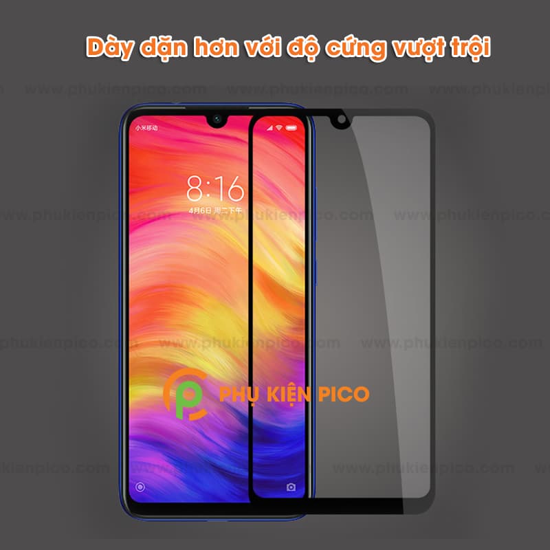 Kính cường lực Xiaomi Redmi Note 7 full viền chính hãng Mocolo - 3