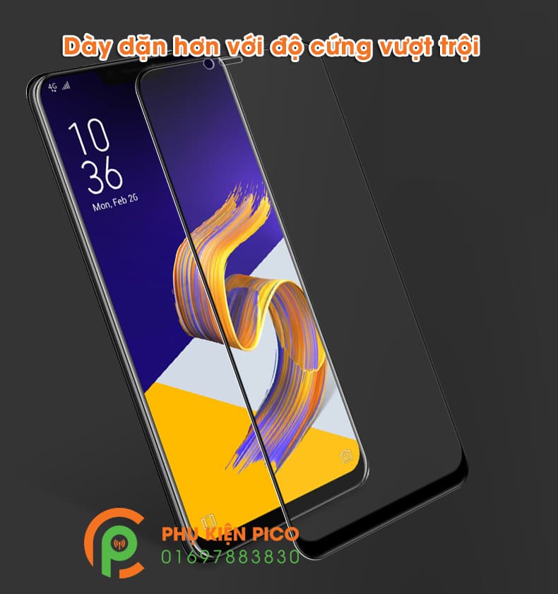 Kính cường lực Asus Zenfone 5 2018 full viền siêu mỏng - 3