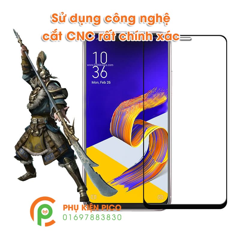 Kính cường lực Asus Zenfone 5Z 2018 full viền siêu mỏng - 4