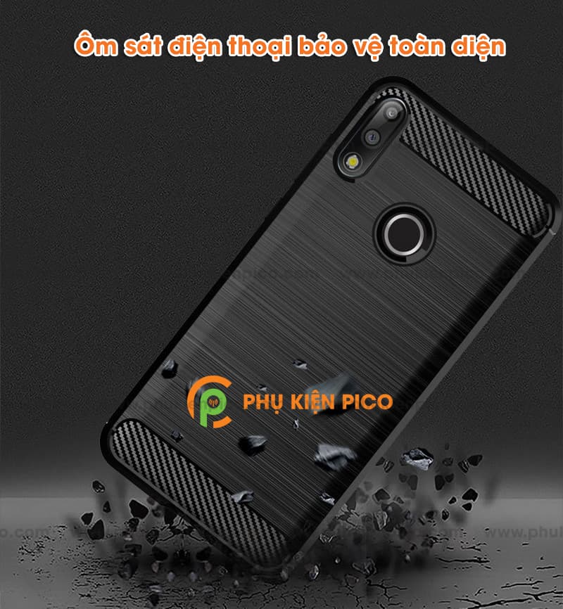 Ốp lưng Zenfone Max Pro M2 siêu bền chống sốc bảo vệ camera - 6