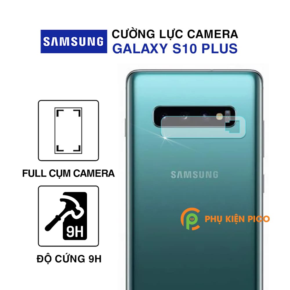 Miếng dán cường lực camera Samsung Galaxy S10 Plus