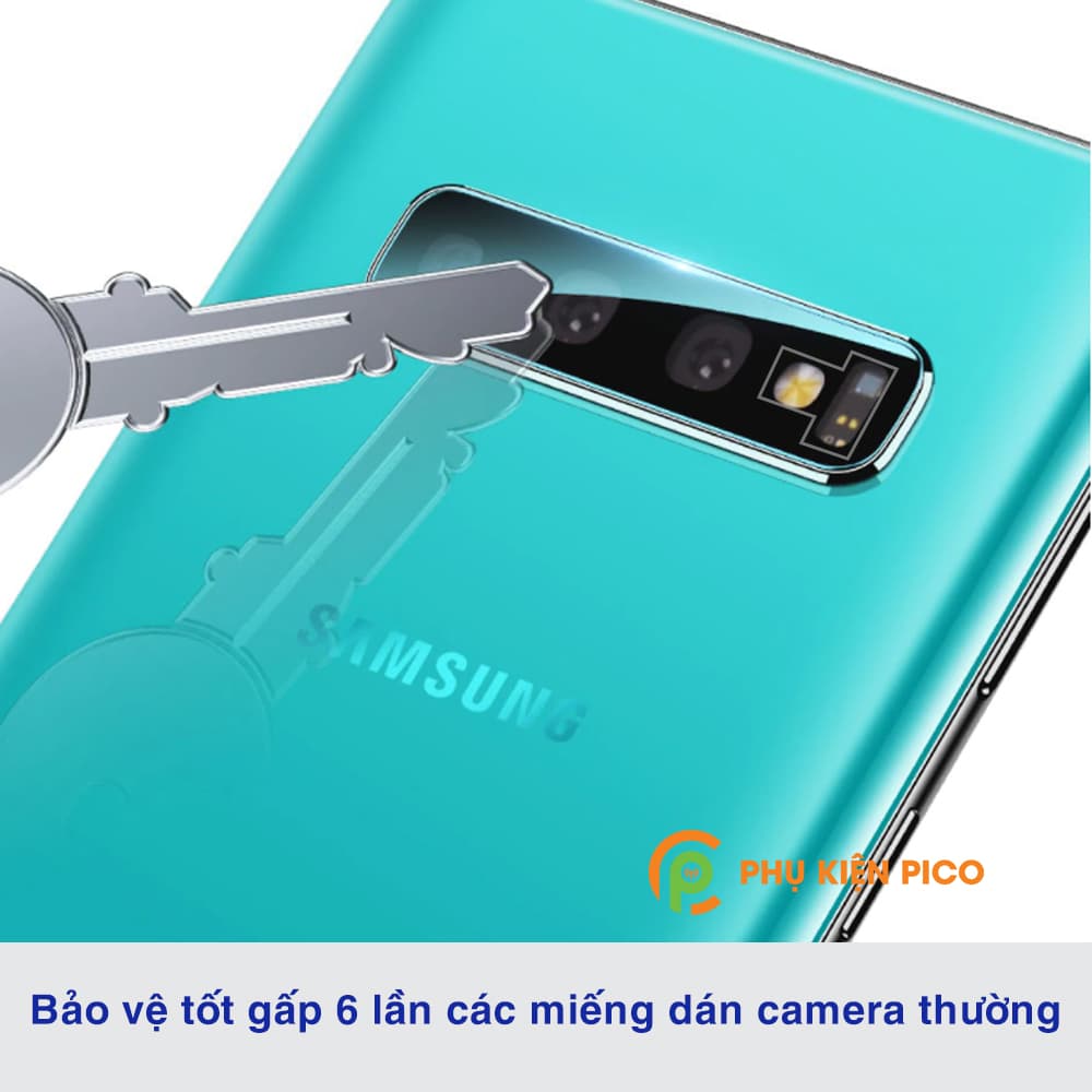 Miếng dán cường lực camera Samsung Galaxy S10 Plus - 3