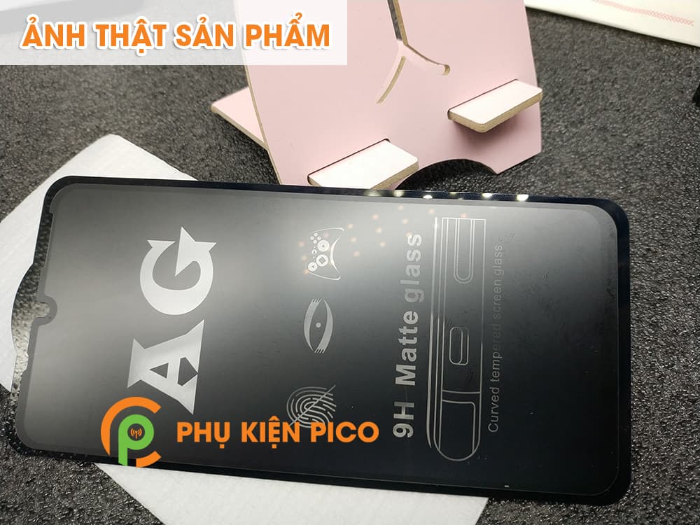 Kính cường lực Samsung Galaxy M20 full viền AG nhám mờ bề mặt - 3