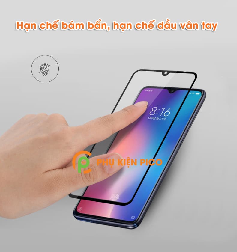 kính cường lực Xiaomi Mi 9SE full viền chính hãng Mocolo - 3