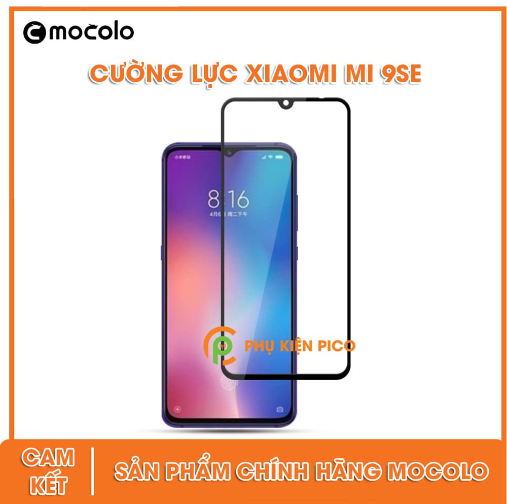 kính cường lực Xiaomi Mi 9SE full viền chính hãng Mocolo