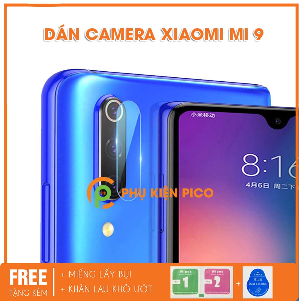 Miếng dán cường lực Camera Xiaomi Mi 9
