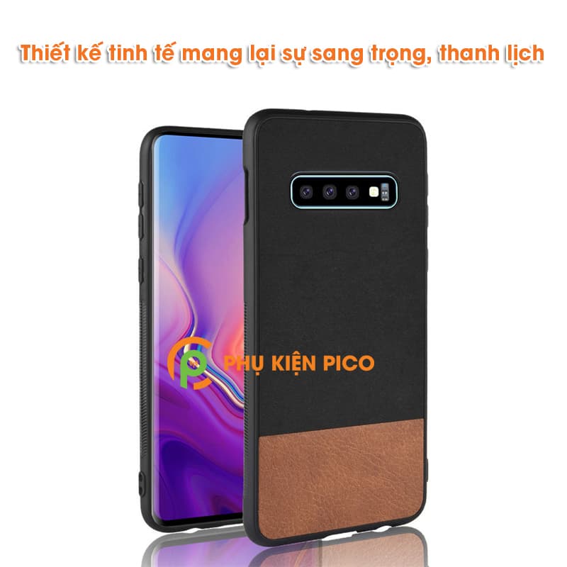 Ốp lưng da Samsung Galaxy S10 da siêu bền sang trọng - 5