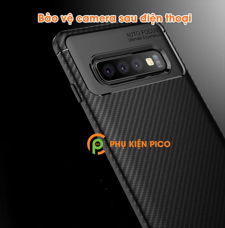 Ốp lưng da Samsung Galaxy S10 chống sốc toàn diện - 5