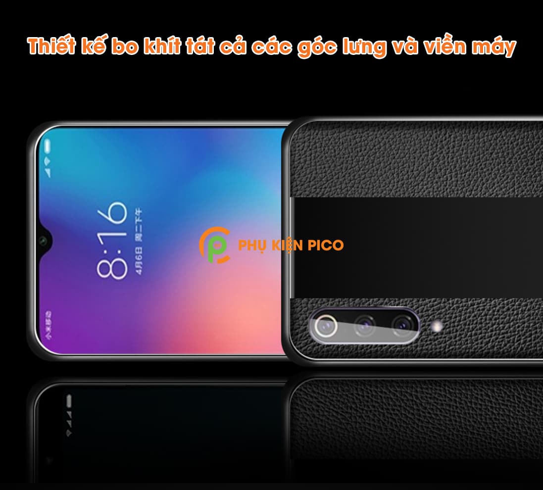 Ốp lưng Xiaomi Mi 9 da mềm sang trọng - 5