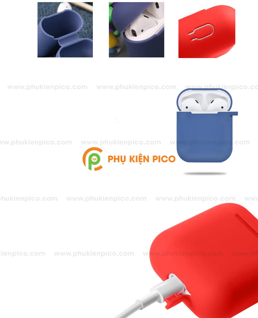 Bao hộp đựng dành cho tai nghe Apple AirPods - 2