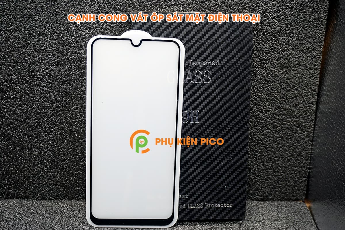 Kính cường lực Samsung Galaxy A50 bản mới viền mỏng nguyên hộp - 7