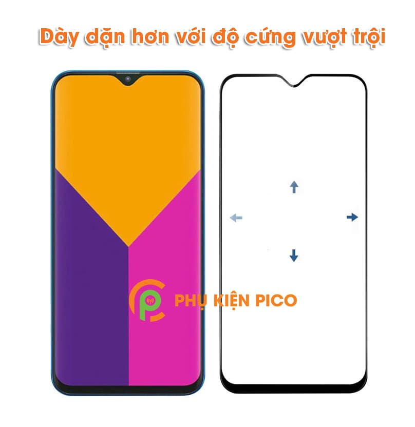 Kính cường lực Samsung Galaxy A30 full viền siêu mỏng độ cứng 9H - 5