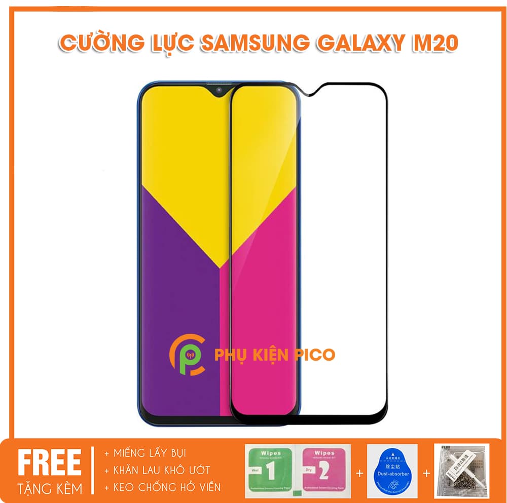 Combo cường lực, dán carbon và dán camera Samsung Galaxy M20 - 7