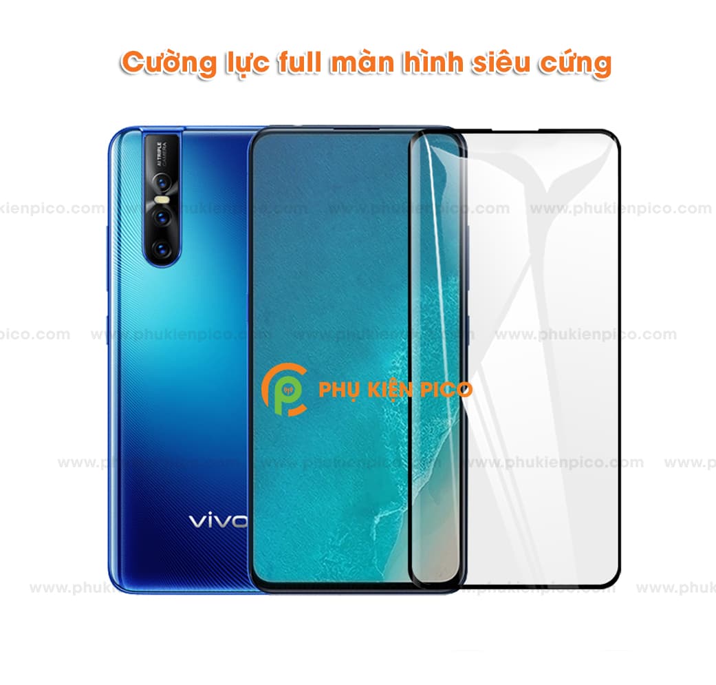Kính cường lực Vivo V15 full viền độ cứng 9H - 4