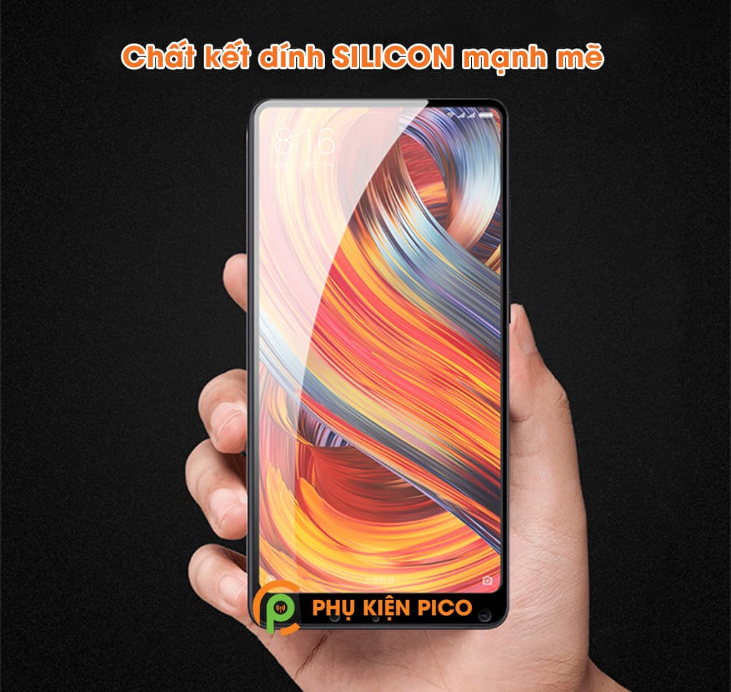 Cường lực Xiaomi Mi Mix 2 full viền độ cứng 9H - 8