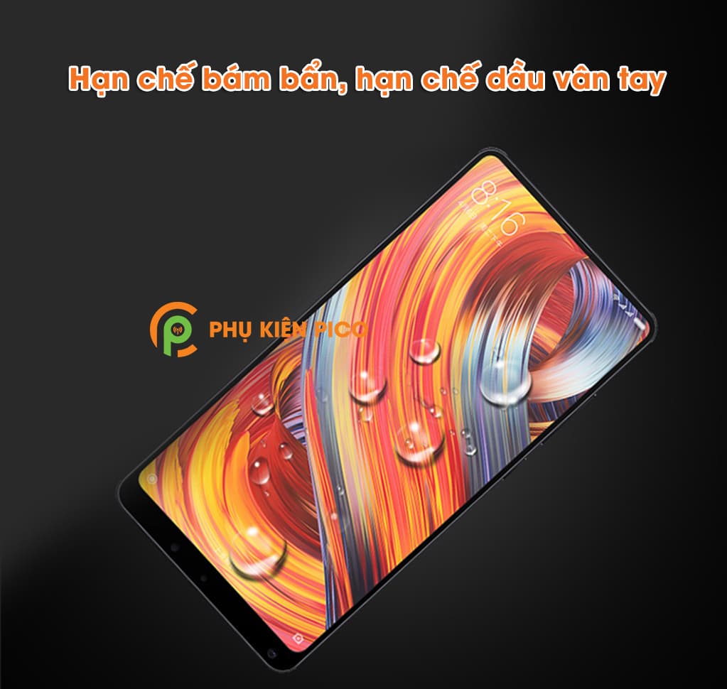 Cường lực Xiaomi Mi Mix 2 full viền độ cứng 9H - 2