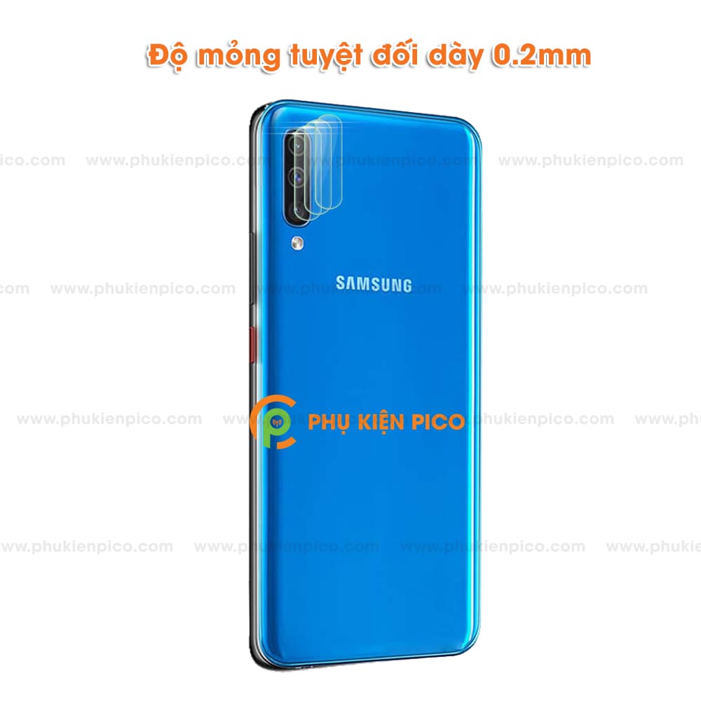 Miếng dán camera Samsung Galaxy A50 chống xước camera - 5