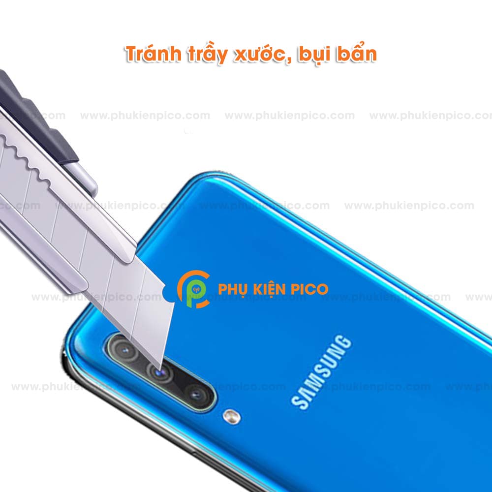 Miếng dán camera Samsung Galaxy A50 chống xước camera - 3