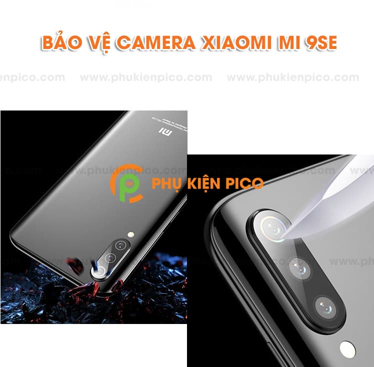 Miếng dán camera Xiaomi Mi 9SE chống xước camera - 4