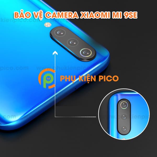 Miếng dán camera Xiaomi Mi 9SE chống xước camera - 2