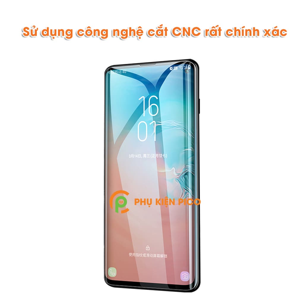 Miếng dán kính cường lực dẻo Samsung Galaxy S10 full keo màn hình - 8