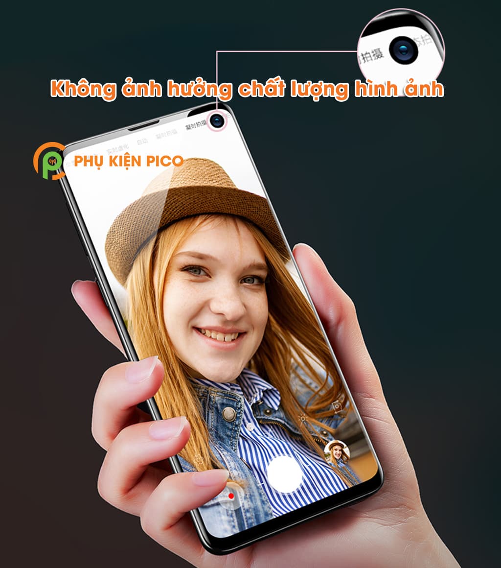 Miếng dán kính cường lực dẻo Samsung Galaxy S10 full keo màn hình - 3