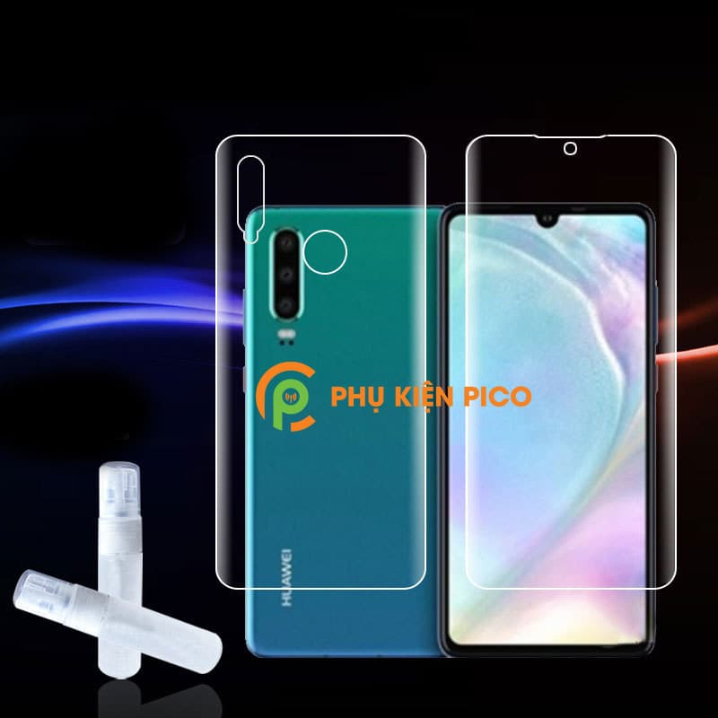 Miếng dán mặt lưng trong suốt điện thoại Huawei P30 - 2