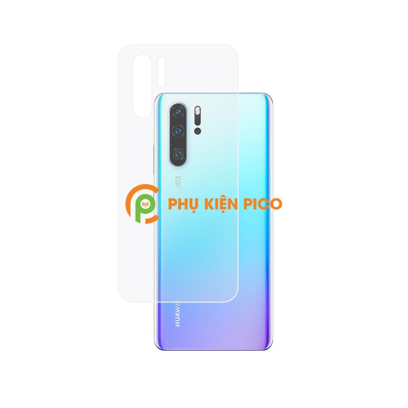 Miếng dán mặt lưng trong suốt điện thoại Huawei P30 Pro - 4