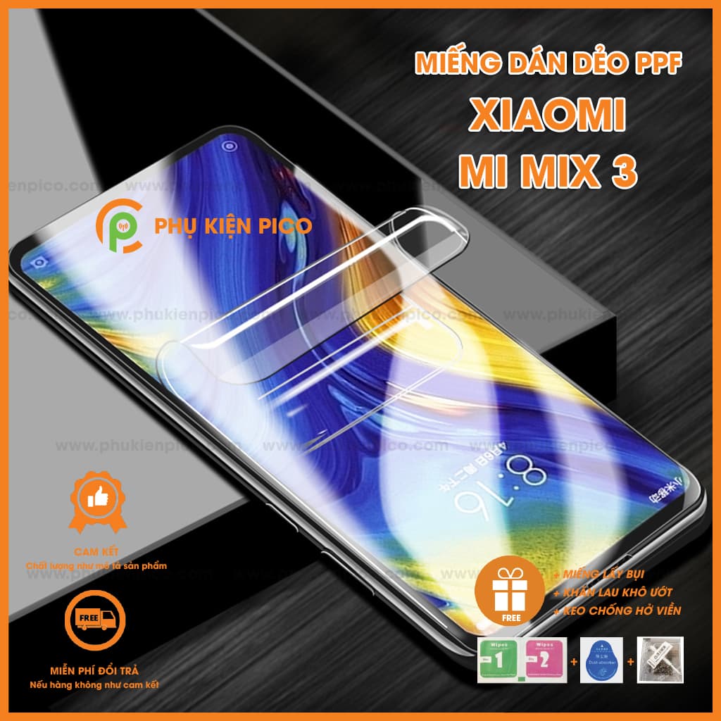 Miếng dán màn hình cao cấp PPF dành cho Xiaomi Mi Mix 3