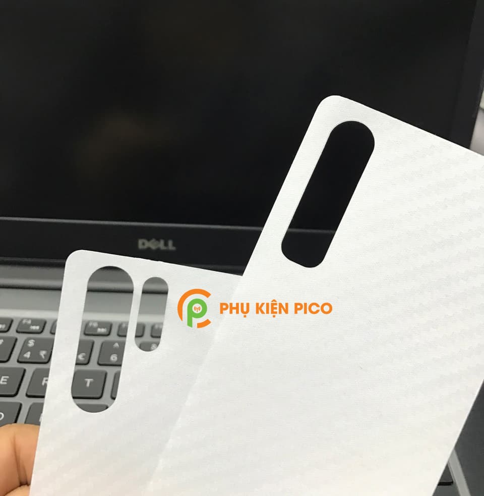 Dán lưng Huawei P30 Pro full mặt lưng vân Carbon 3D - 7