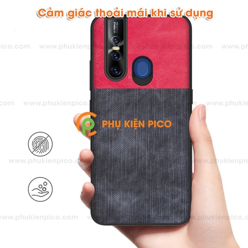 Ốp lưng Vivo V15 da siêu bền sang trọng - 9